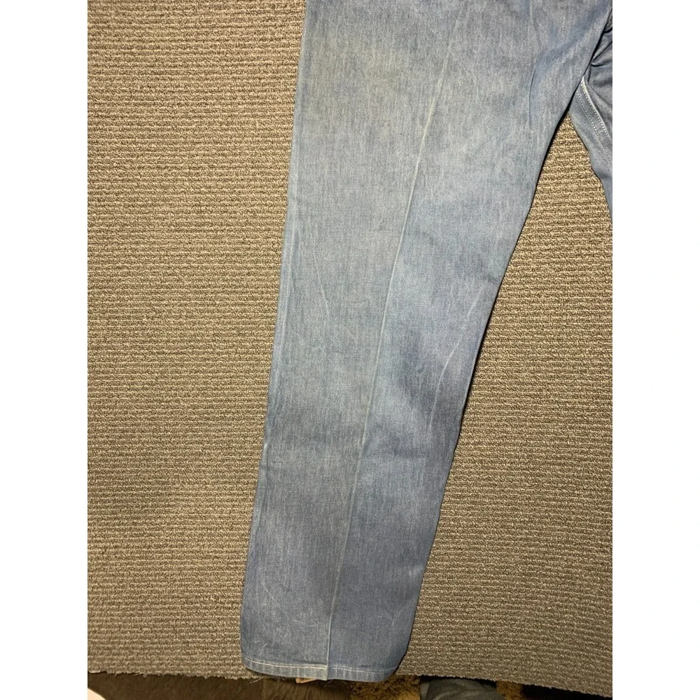 Levi Strauss 501 Men's Light Wash Button Fly Jeans W40x34